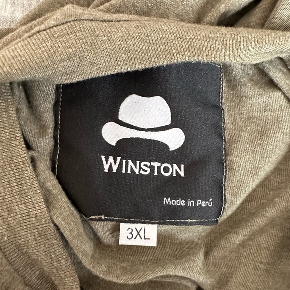 Winston Green Long Sleeve T-Shirt Men’s Big and Tall 3XL - Picture 3 of 3